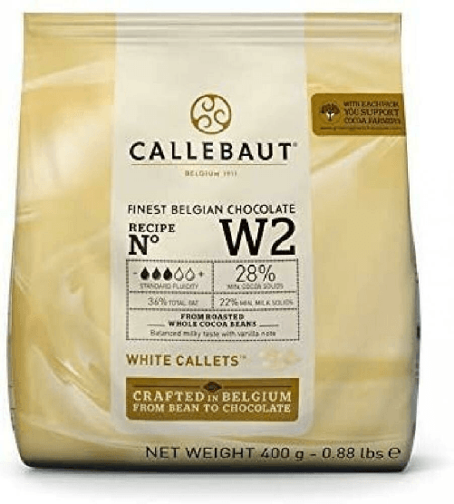 Callebaut Barry Cioccolato da copertura in gocce 400 g - bianco 28%