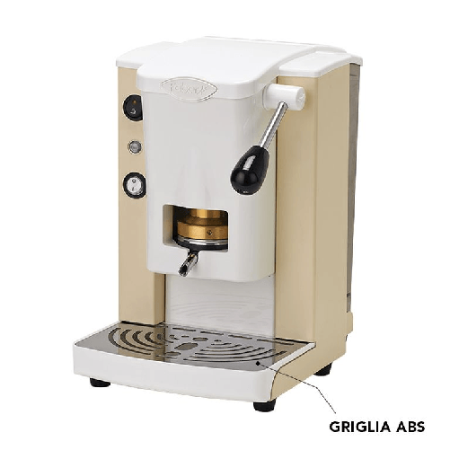 Faber piccola slot basic (sabbia e bianco) - macchina per caffe'' - pressacialda in ottone