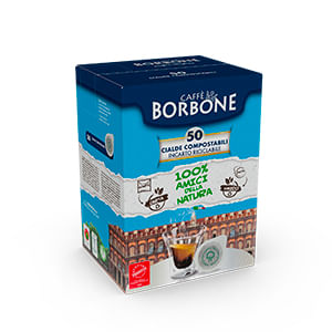 Borbone Caffè Borbone Cialda Miscela Nobile - confezione da 50 pezzi Caffè borbone miscela nobile: 50 cialde ese compostabili per espresso