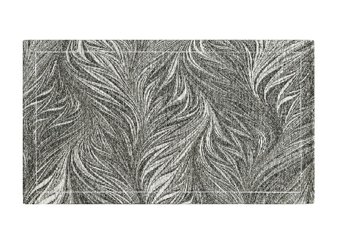 BIANCHERIAWEB Tappeto Arredo Salotto Antiscivolo Scendiletto Camera Dis. Dallas By Suardi Colore Grigio,Misura 115x175