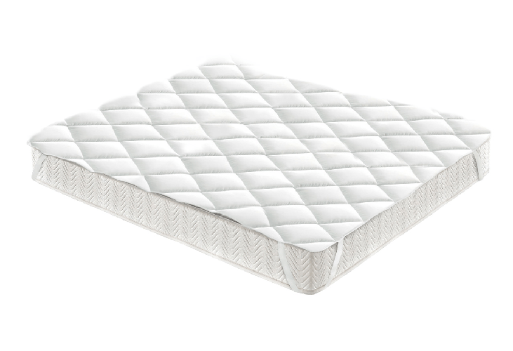 BIANCHERIAWEB Topper Coprimaterasso Imbottito Trapuntato con Elastici Agli Angoli Modello LH Colore Topper,Misura Matrimoniale
