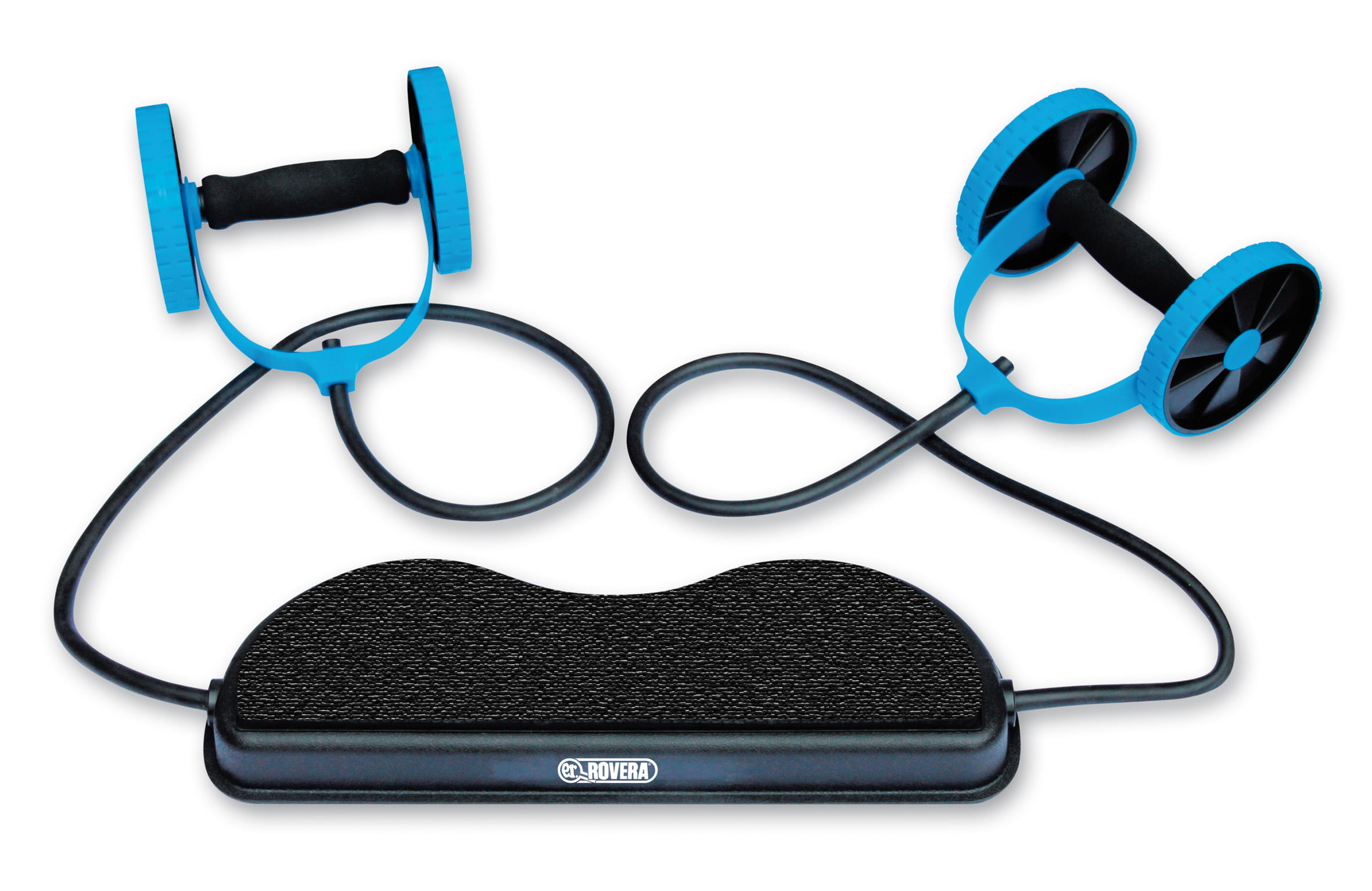Rovera Attrezzo Fitness di Tonificazione con elastici per addominali Rovera Easy Flex Multifunzione