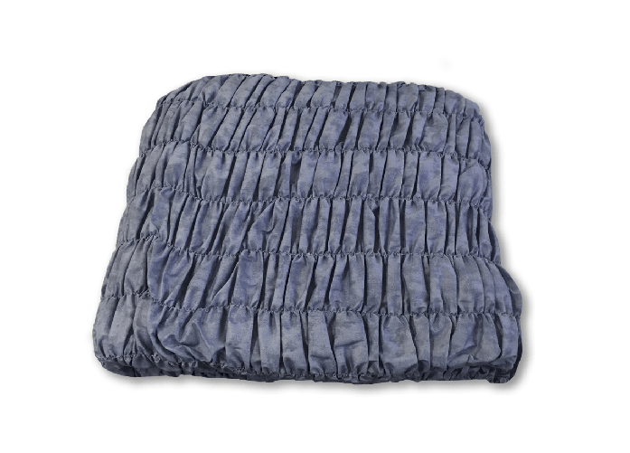 BIANCHERIAWEB Copridivano Universale Arricciato Blu Colore Blu,Misura 4 Posti