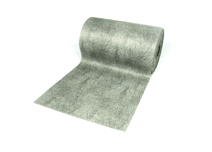 Tappeto Passatoia Antiscivolo Con Stampa Digitale Dis. Screziato Colore Tortora