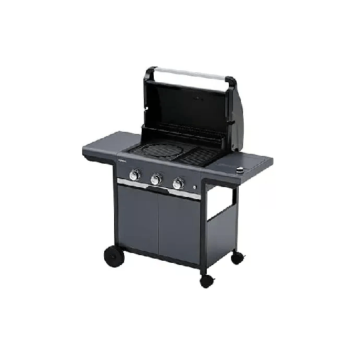 Campingaz Barbecue Gas Select 3 Exs con Griglie in Ghisa e Accensione Piezoelettrica per Cotture Uniformi e