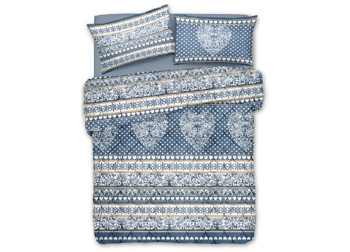 Trapunta Piumone Invernale Linea Pensieri Delicati Disegno New Tirolo