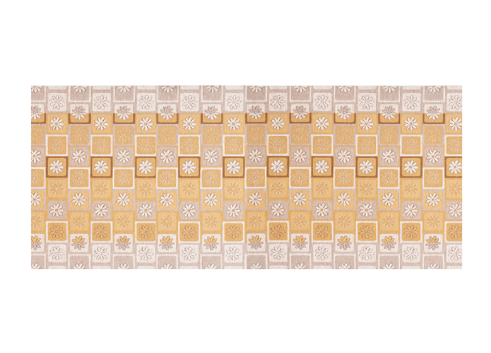 Tappeto Passatoia Tessuto Jacquard Linea Emozioni Dis Floreale Frizzy Giallo