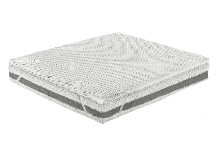 Rinnova Materasso Topper Coprimaterasso Correttivo Antibatterico Memory Silver