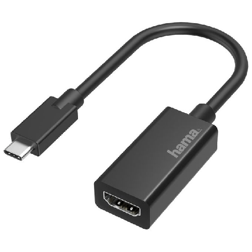 Hama 00205160 adattatore grafico USB 4096 x 2160 Pixel Nero Hama Cavo di Interfaccia e Adattatore Usb-C Hdmi Nero