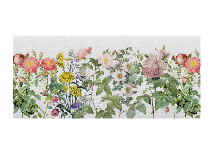 Tappeto Passatoia Cucina Digitale Antimacchia Antiscivolo Street Edge Floreale