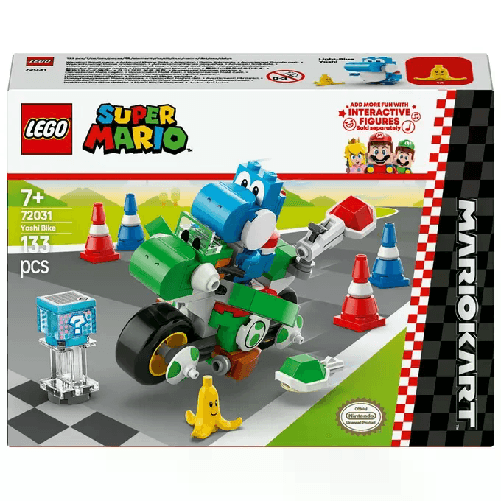 LEGO Set Moto Yoshi 72031 Mario Kart Super Mario in Edizione Esclusiva per Appassionati di Costruzioni