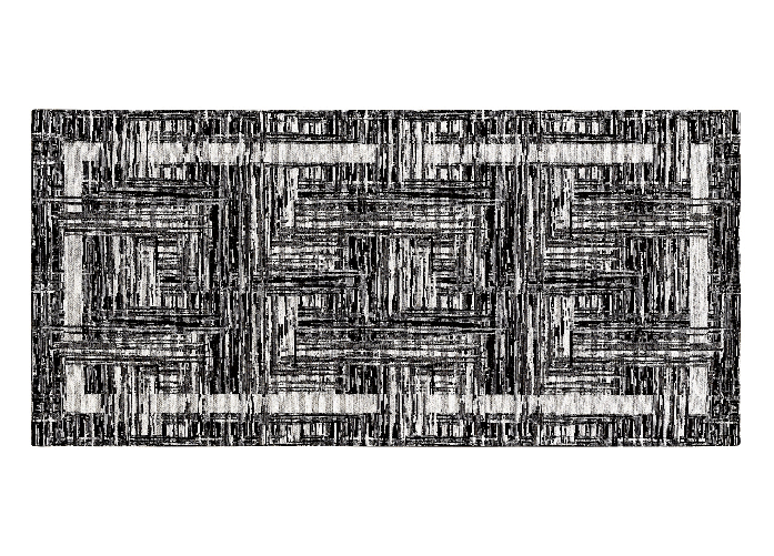 Tappeto Arredo Salotto Antiscivolo Scendiletto Camera Dis. Bangkok By Suardi