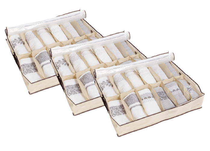 Organizer Spazio Cassetti Armadio Organizzatore Guardaroba Vani Scatola Pieghevole