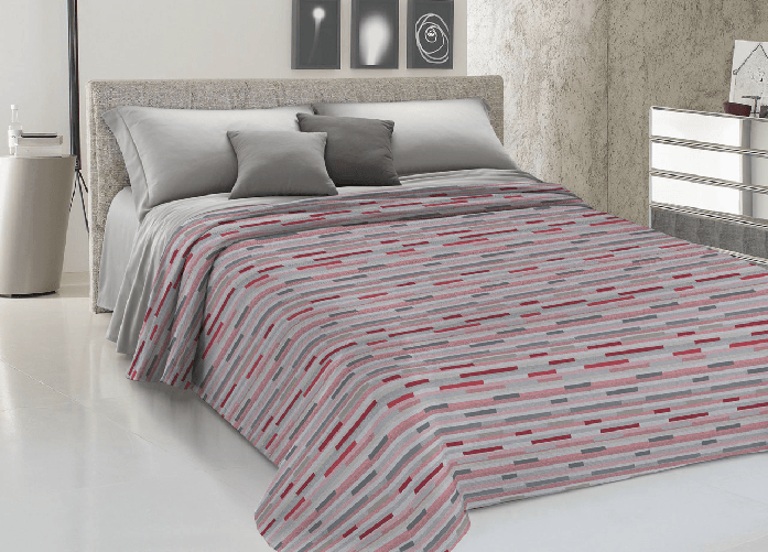 Copriletto Piquet Primavera Estate 100% Cotone Disegno 8230 Astratto