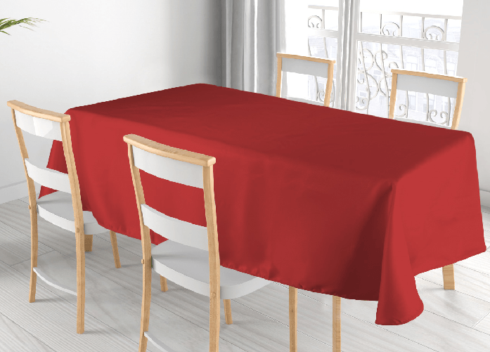 Tovaglia Cucina Soggiorno Antimacchia Idrorepellente In Lurex Tinta Unita