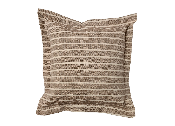 Federa Per Cuscino Arredo Casa Chiusura Zip Fodera Tinto Filo Rigate SV