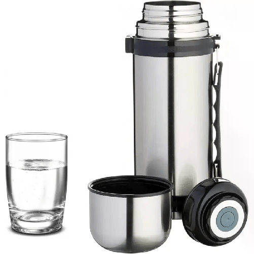 Kmt Style Thermos portatile per bevande calde caraffa termica in acciaio inox 1200 ml