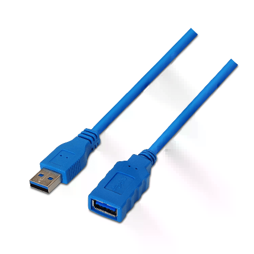 AISENS A105-0046 cavo USB 2 m USB 3.2 Gen 1 (3.1 Gen 1) USB A Blu
