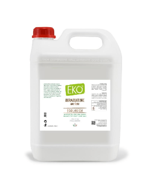 Eko Sgrassatore Multiuso Ecologico Bag in Box lt 10 NO PROFUMO - Prodotto Professionale - CERTIFICATO BIOCERTITALIA Eko Sgrassatore Multiuso Ecologico