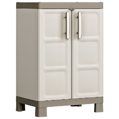 Keter Armadietto Basso Excellence Beige e Talpa 97 cm