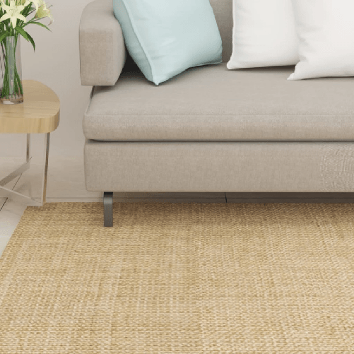 VidaXL Tappeto in Sisal Naturale 100 x 100 cm
