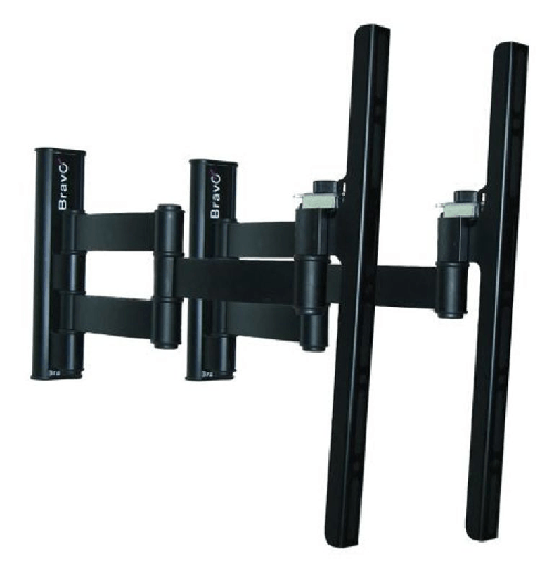 Bravo 92402559 supporto tv a parete 106,7 cm (42") nero