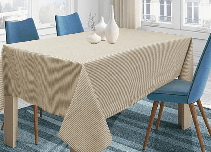 Tovaglia Per Salotto Cucina In Miros Misto Cotone Made In Italy Millerighe RP