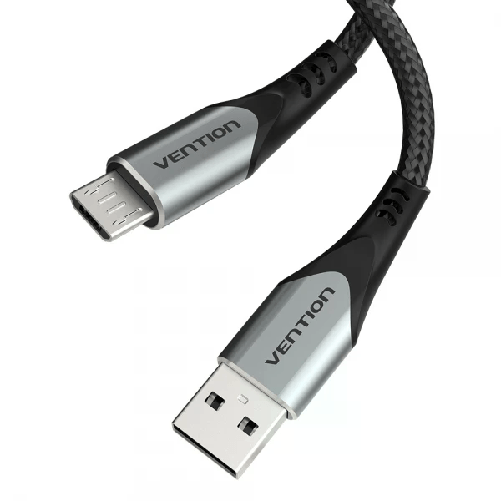 Cavo Vention USB 2.0 maschio a Micro USB maschio 60W 480Mbps - 3m - Grigio