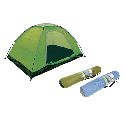 TrAdE Shop Traesio-Tenda Da Campeggio Per 2 Persone Leggera Portatile Zanzariera 200x140x100cm 016569 -