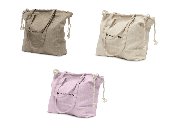BIANCHERIAWEB Borsa Mare Spiaggia Piscina Borsone Grande Tasca Portaoggetti Modello Slim Misura Borsa,Colore Pink