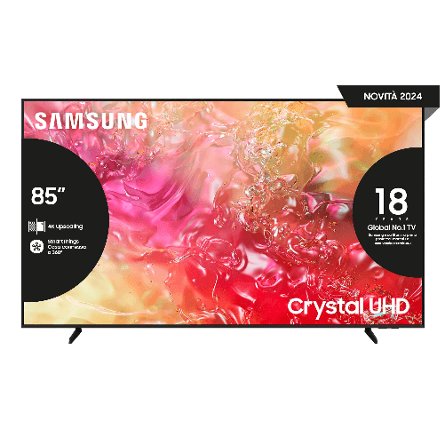 Samsung TV Crystal UHD 4K 75 pollici UE75DU7170UXZT Smart TV Wi