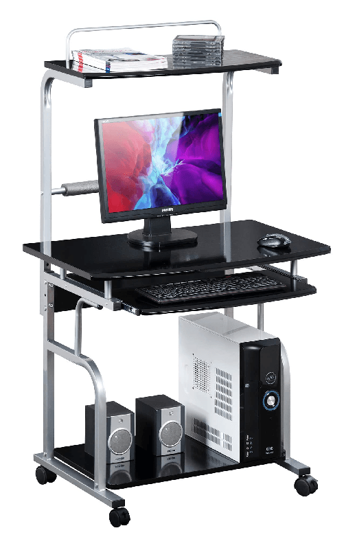 Techly Scrivania Mobile Techly 307261 per PC e Stampante
