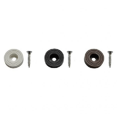 KONCRETO Sottosedia con vite diam. mm 28 - pz. 8 bianco koncreto