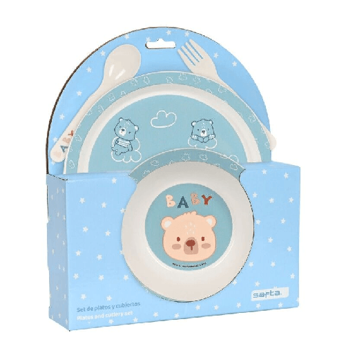 Safta Set di Accessori per Bambini Safta Baby bear (4 Pezzi)