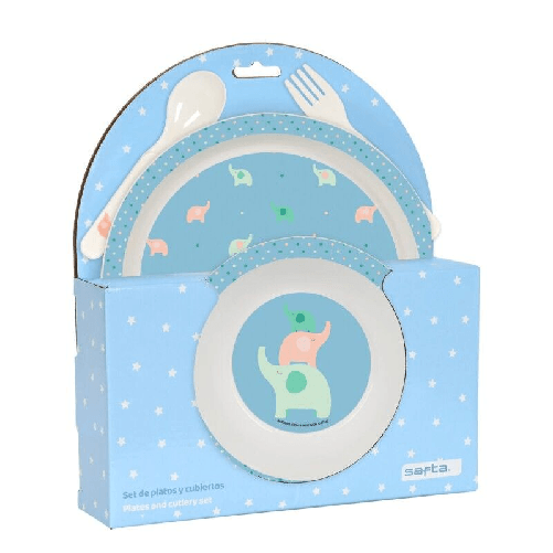Safta Set di Accessori per Bambini Safta Elefantes (4 Pezzi)