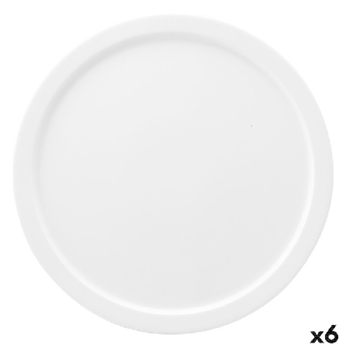 Piatto per Pizza Ariane Prime Ceramica Bianco Ø 32 cm (6 Unità)