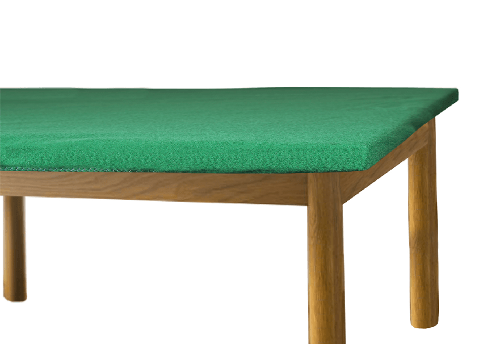 BIANCHERIAWEB Copritavolo Sotto Tovaglia Verde Panno Carte Poker Tappeto Giochi Da Tavolo Colore Poker,Misura 135x180cm