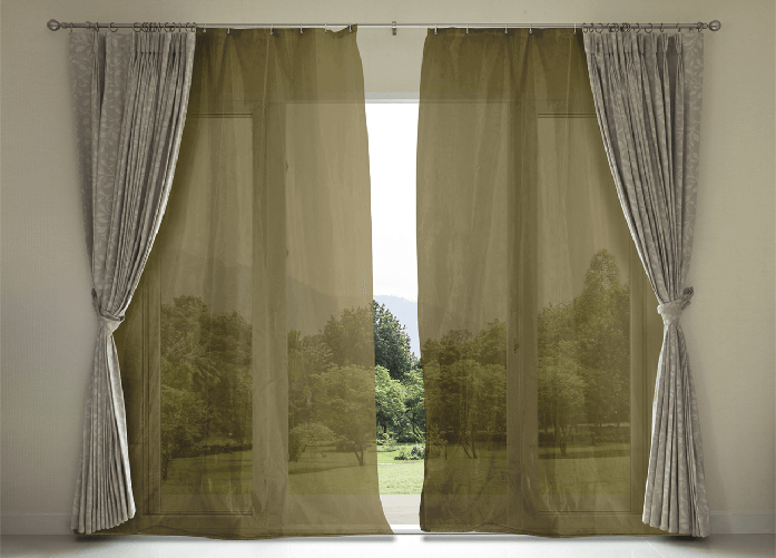 BIANCHERIAWEB Tenda Zanzariera Per Porta E Finestre Anti Insetti Zanzare In Tinta Unita Vari Colori Protezione Colore Marrone,Misura Zanzariera