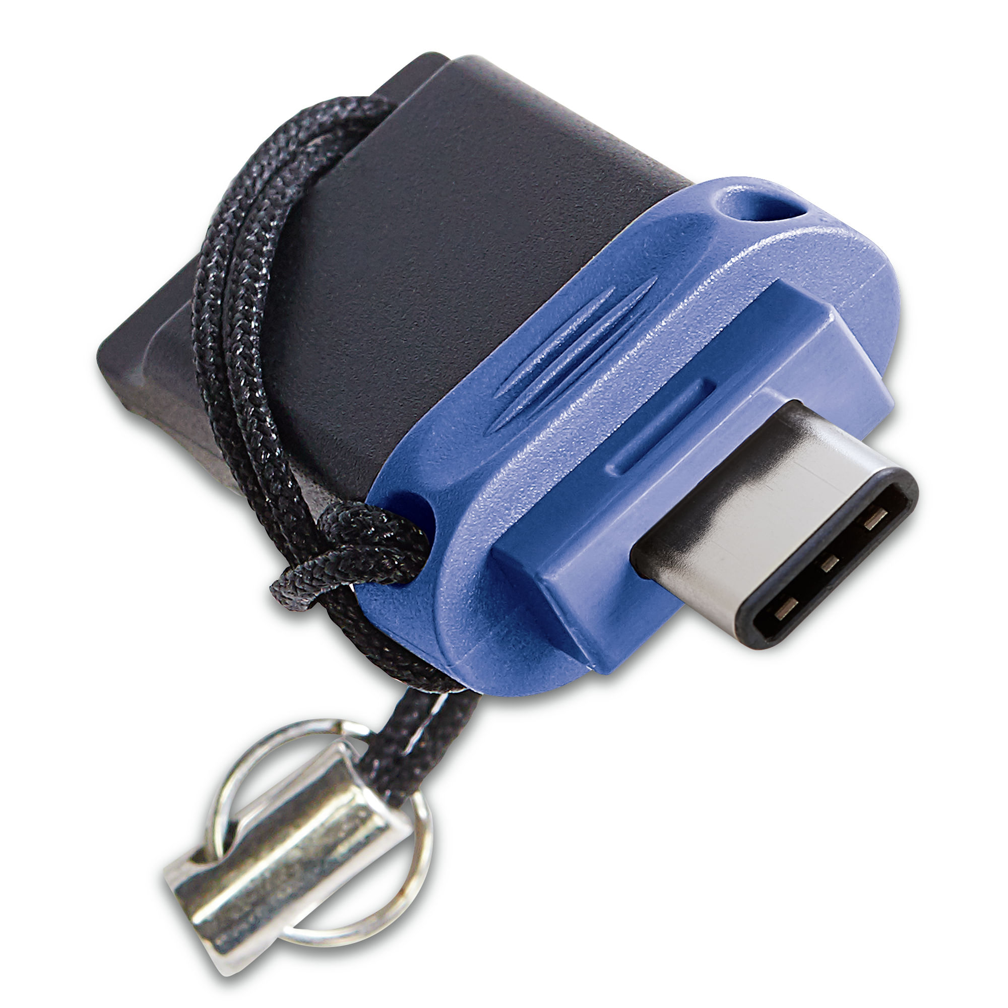 Verbatim Chiavetta USB con doppio connettore USB Tipo C - USB 3.0 32 GB Verbatim Dual - Memoria USB 3.0 da 32 GB - USB-C / USB-A - Blu