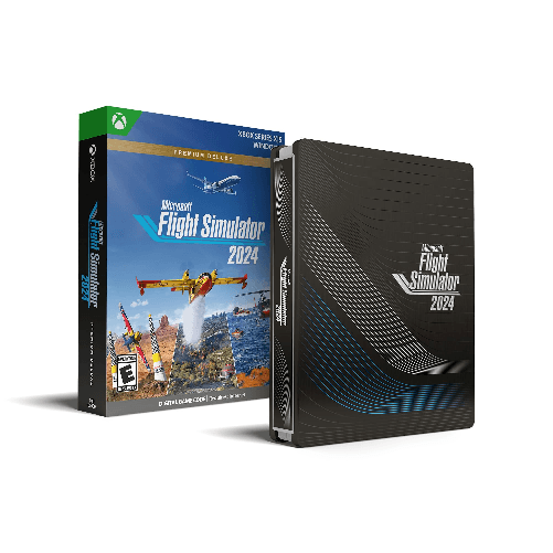 Xbox Microsoft Flight Simulator 2024 Premium Deluxe Steelbook Edition