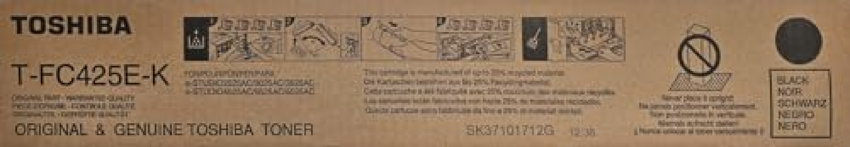TOSHIBA Toner Nero T-FC425EK per e-STUDIO6525AC