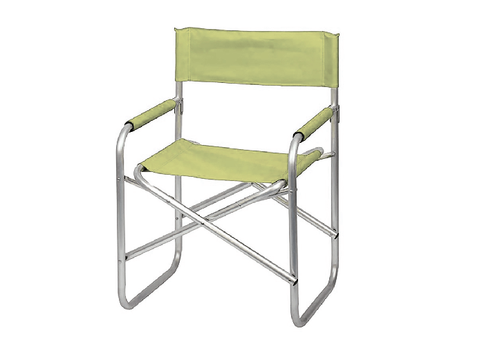 BIANCHERIAWEB Sedia Regista Camping Spiaggia Giardino Pieghevole Portatile Con Schienale Hollywood Misura Hollywood,Colore Natural
