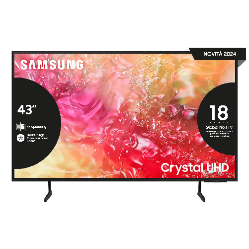 Samsung UE55DU7170UXZT Smart TV 55 Pollici 4K Ultra HD Upscaling Display LED Sistema Tizen DVBT2-C