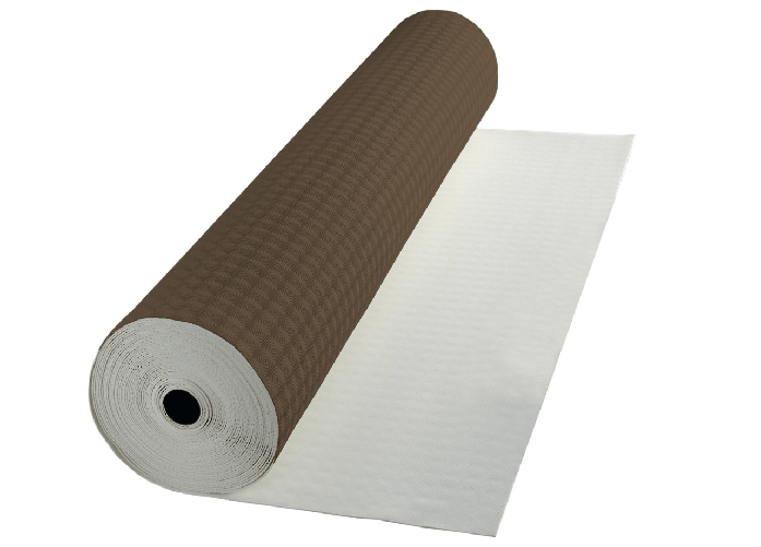 Mollettone Copritavolo Gommato Antiscivolo Protezione Tavolo Colore Marrone