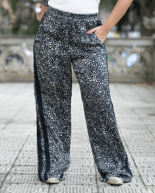 8 PM Pantalone 8PM stampa animalier Taglia L