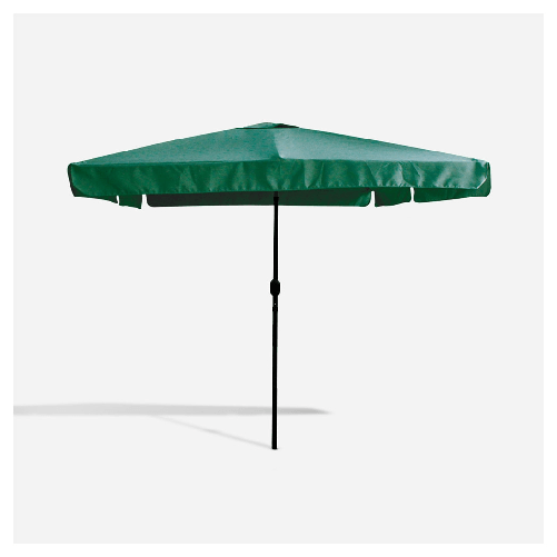 TrAdE Shop Traesio Ombrellone Da Giardino Esterno Balcone Terrazzo Verde 3x2 Mt Con Manovella 223220 -