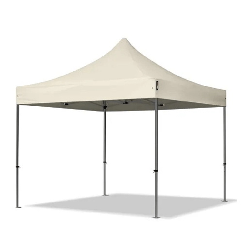 Gazebo Pieghevole Giardino 3x3x3mt Tenda Telo Beige Padiglione Mercati Sagre 222713 -