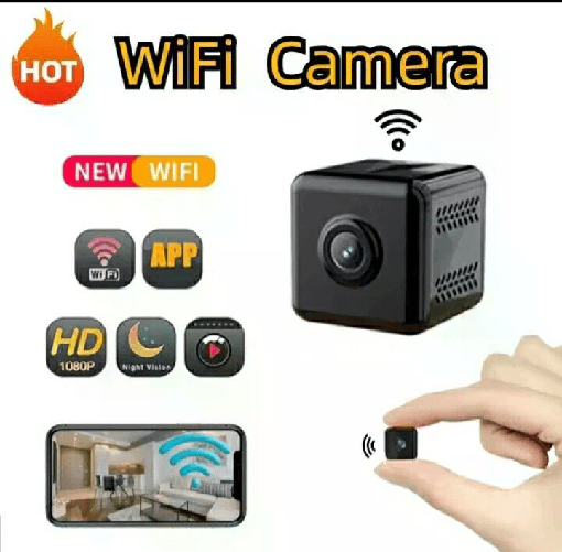Andowls Mini Micro Telecamera Portatile WiFi IP Videosorveglianza Audio Video App Remote