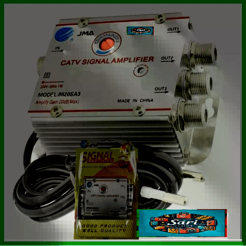 JMA Split Sdoppiatore TV Amplificatore Antenna 3 Uscite Digitale Terrestre