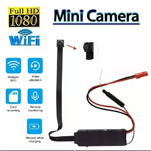 LEOVIN Micro Telecamera WiFi Full HD 1080P Visione Notturna, Controllo Remoto da App